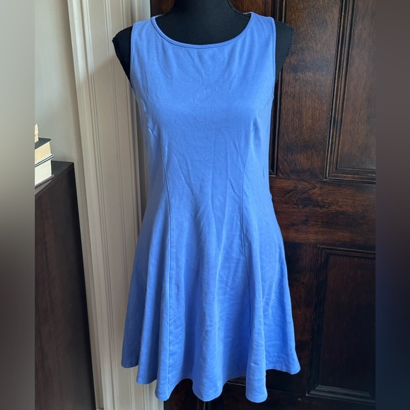New York & Company Dresses & Skirts - New York & Company Blue Sheath Cotton Dress